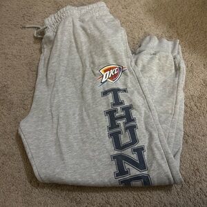 NBA Gray Thunder Sweatpants